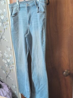 Old Navy Light Blue Flare Jeans